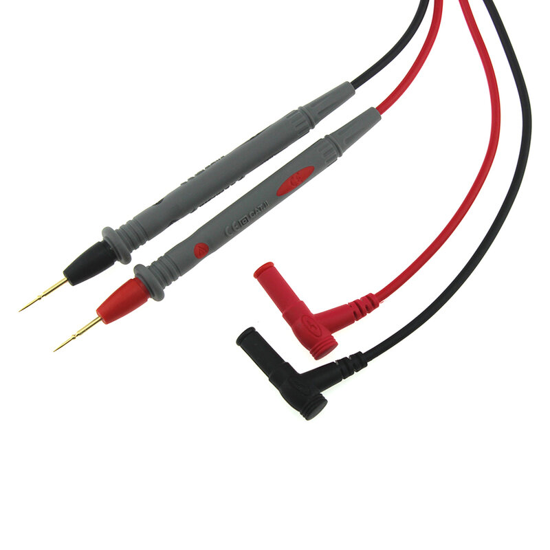 Multímetro Digital Universal PT1005, 1000V, 10A, cables de prueba, Pin, punta de aguja, multímetro, Cable de lápiz