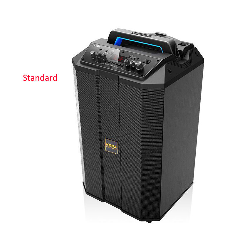 160W Bluetooth Speaker Wireless Portable Outdoor Pull Rod Mic Remote Controller Dance Bass Music Player USB TF Loudspeaker
