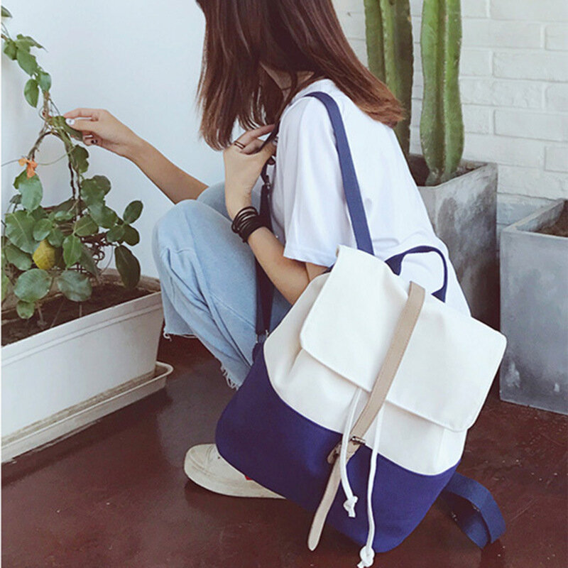 Nova lona mochila 2021 balde ocasional saco de moda personalização menina coração estudante sacos de escola saco de compras saco de viagem feminino