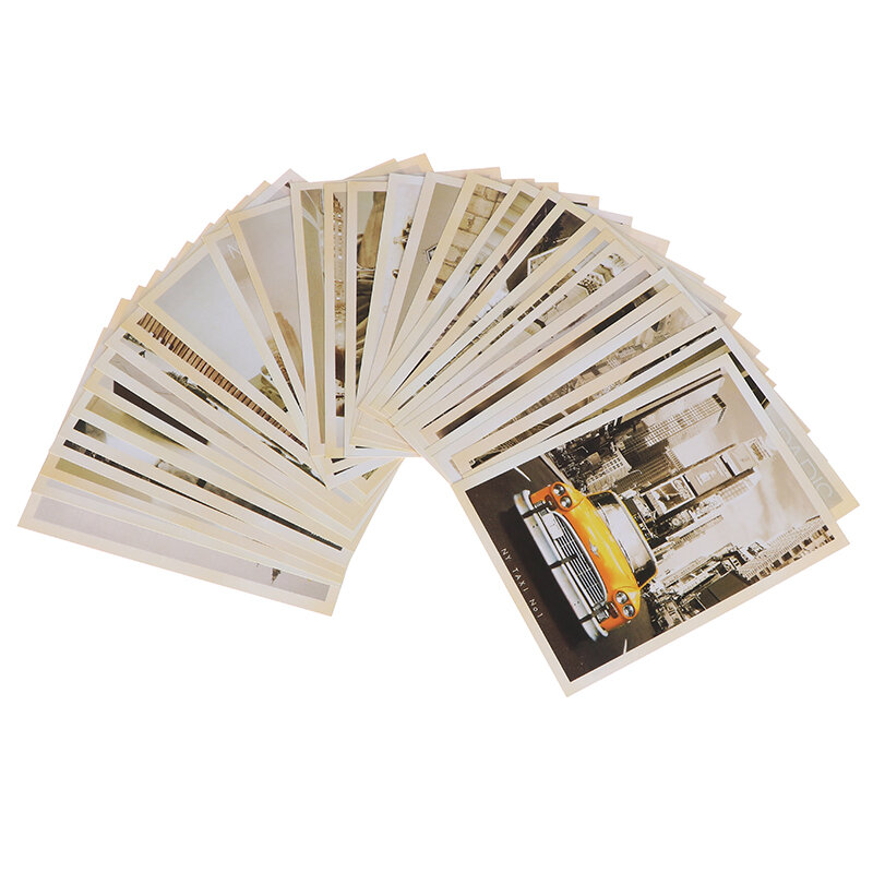 Vendita calda 32 pezzi classica famosa europa edificio stile Vintage Memory Postcard Set biglietti d'auguri cartoline regalo cartoline di natale