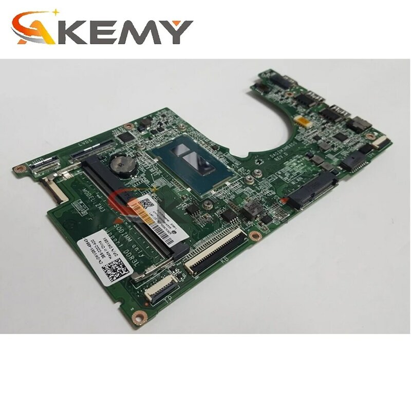 Akemy 0RTRXW CN-0RTRXW for per DELL 3137 3043 3152 3157 scheda madre del computer portatile P-3556U testato