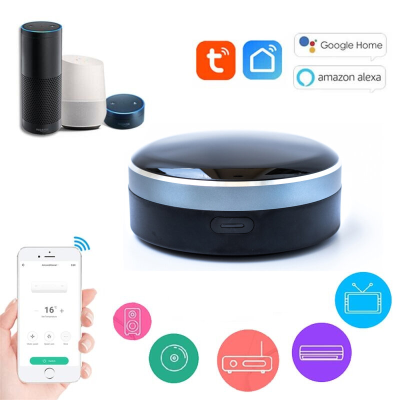 Telecomando IR universale intelligente telecomando WiFi voce IR telecomando universale funziona con Alexa Google Home Smart Home control