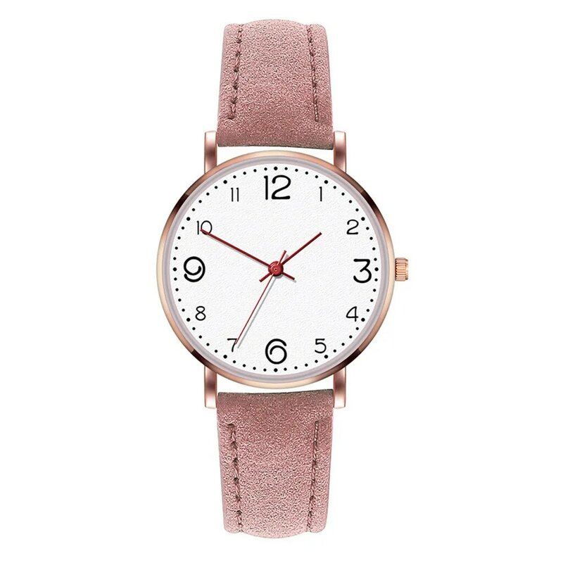 Reloj Mujer Einfache Relogio Uhren Dame Montre Weibliche Uhr frauen Uhr Leder Uhr Quarz Runde Armbanduhr montre femme * EIN