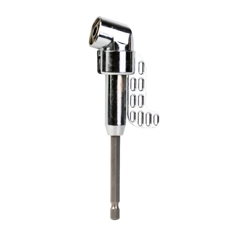 Conjunto de chave de fenda elétrica 105 graus, chave de torque, adaptador de soquete de broca sextavada de 1/4 polegadas, acessórios de broca elétrica, ferramenta de mão