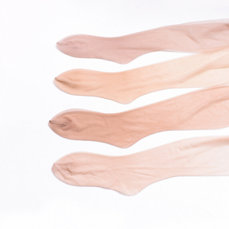 Шелковистые бесшовные чулки 360 колготки с пальцами полностью прозрачные ультратонкие, не оставляющие следов сексуальные невидимки