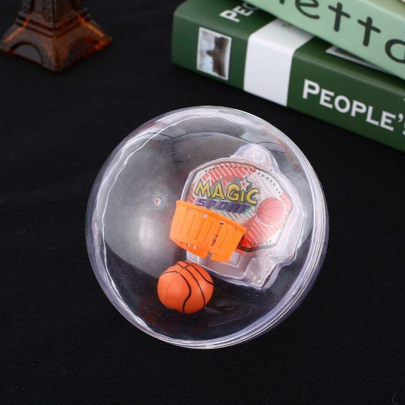 Jeu de basket-ball électronique portable avec lumière LED et sons réduisant la pression LN