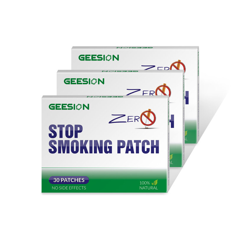 Parche médico para dejar de fumar, 30 unids/caja, más efectivo, pegatina para dejar de fumar, nicotina, parche Herbal antitabaco