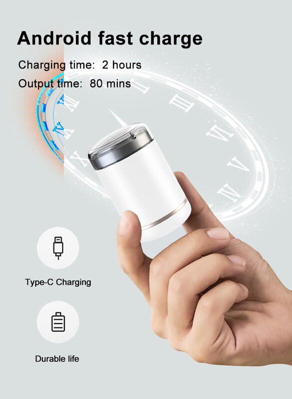 2021 marke Neue Elektrische Mini Rasierer Männer Wasserdichte USB Aufladbare Gestochen Dreh 3-Klinge Tragbaren Auto Reise Elektrische Rasierer