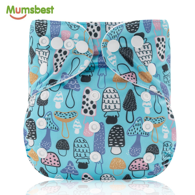 [Mumsbest] lavabile Baby Coth pannolino mutandine per bambini ecologico riutilizzabile Unisex MCN ragazzi ragazze tasca pannolino copertura 3-15kg 3-15KG