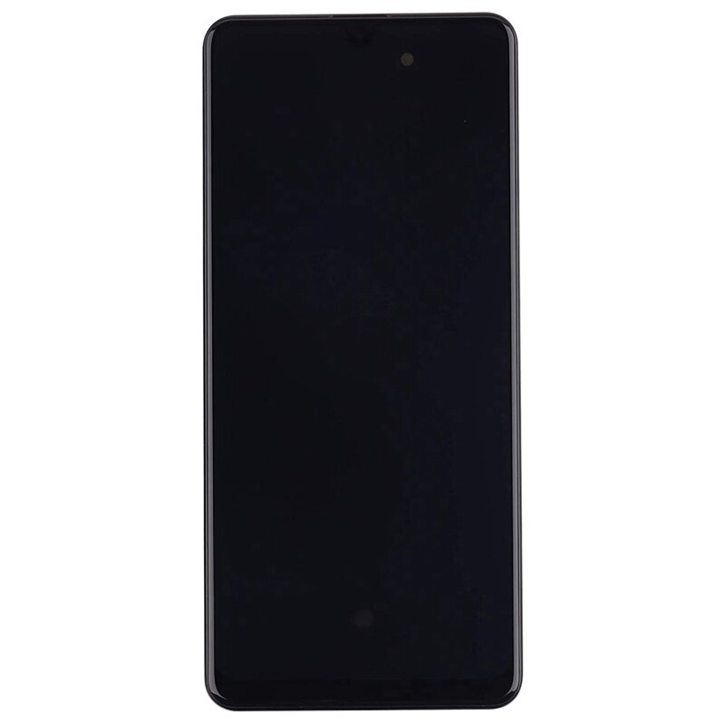 6.4Inch LCD Display Contact Screen Digitizer Panel Replacement for for Samsung Galaxy A31 A315 TFT with Frame Black