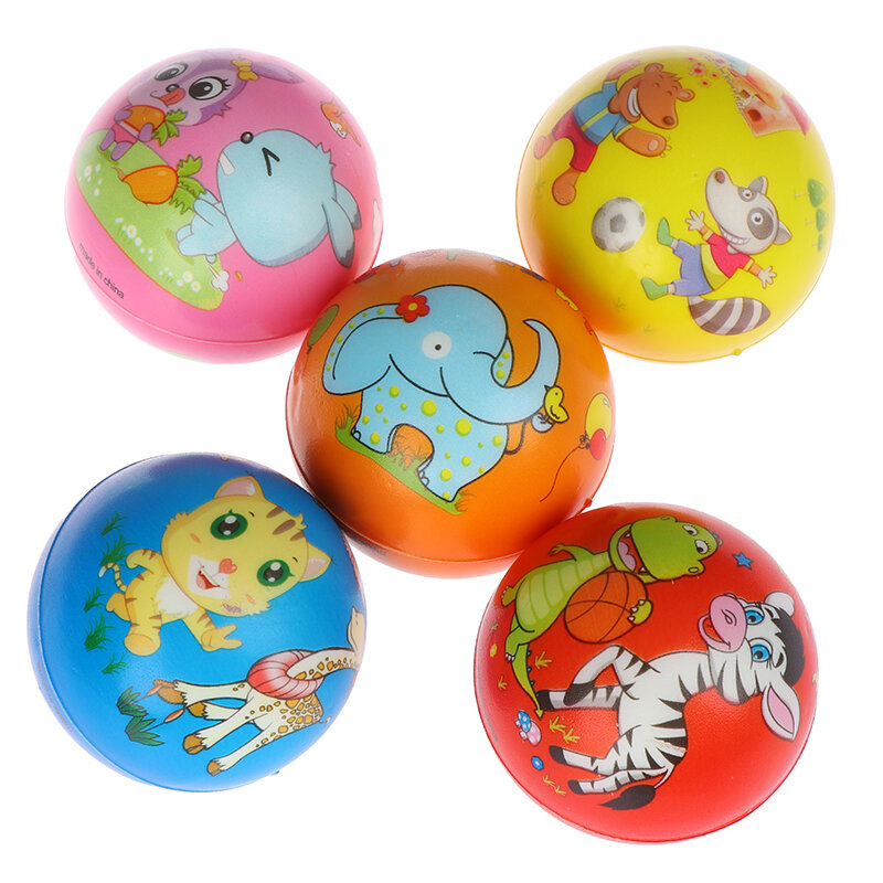 Vent Ball Animals Ściśnij piankową piłkę Hand Relief Interaktywne gumowe piłki dla dzieci Zabawki antystresowe