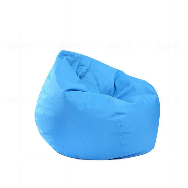 Puff-sofá em formato de saco, assento com preenchimento de pano oxford, ideal para sala de estar