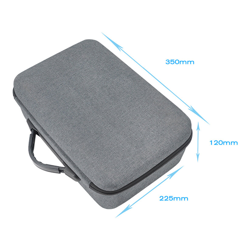 Portable Storage Bag For DJI Mavic Air 2 Travel Case High Capacity Handbag Wear-resistant Hard Cover Shell Box Drone Accessories