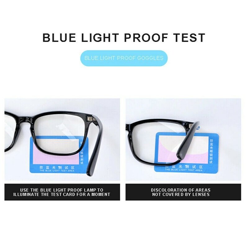 1PCการปิดกั้นโทรศัพท์สมาร์ทLen Transparent Anti Blue Rayแว่นตาสำหรับเล่นเกมคอมพิวเตอร์Anti UV Blue Lightหยุดอุปกรณ์เสริ...