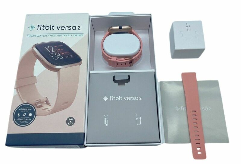 Fitbit – montre connectée Versa 2, moniteur d'activité physique, Stock AU, livraison rapide