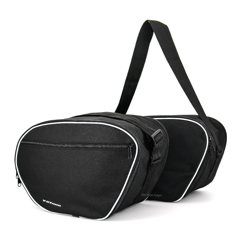 Bolsas de equipaje para motocicleta, bolsa interior expandible para maletero, color negro, para SUZUKI V-STROM DL1000 DL 1000 V strom DL650 2014-2020