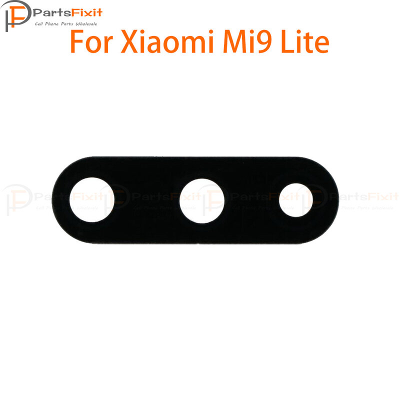 Lente de cámara trasera para Xiaomi Mi 9 Lite, repuesto de lente de cámara trasera