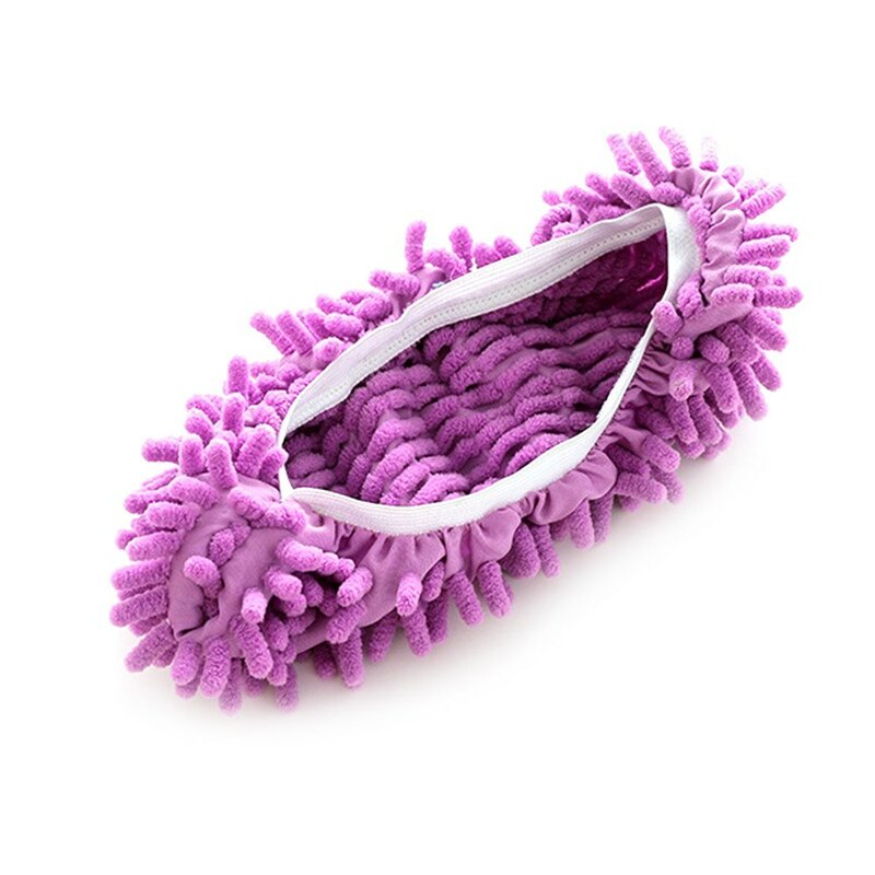Vadrouille en microfibre pour chaussures, pantoufles paresseuses, doux et résistant à l'usure, bureau, maison, chiffon de sol, salle de bain, cuisine, Bar