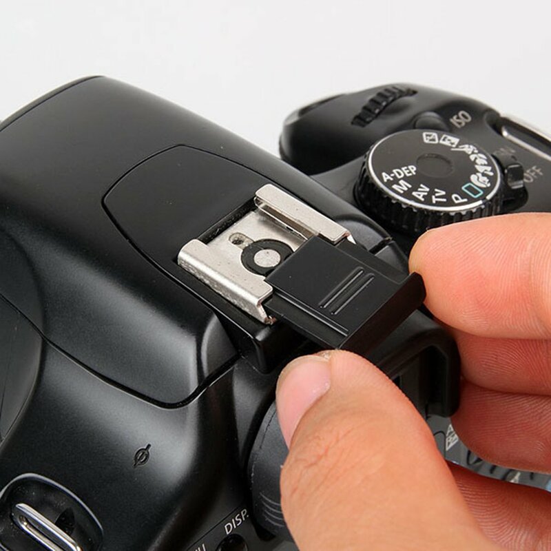 Cubierta protectora para zapata de Flash para cámara Canon, Nikon, Pentax SLR