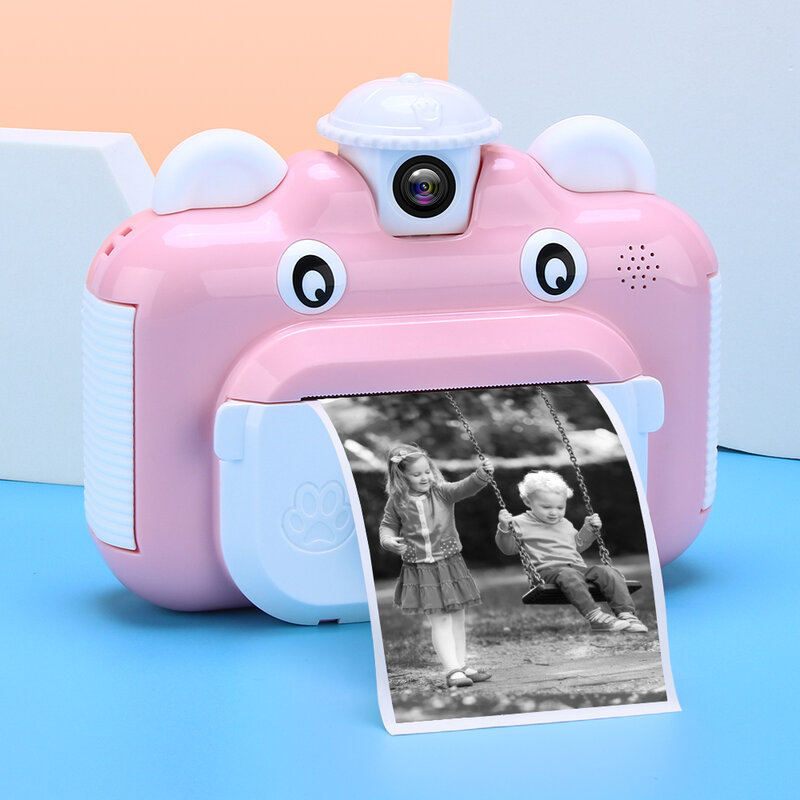 Kind Instant Print Camera Kids Printing Camera Voor Kinderen Digitale Camera Photo Speelgoed