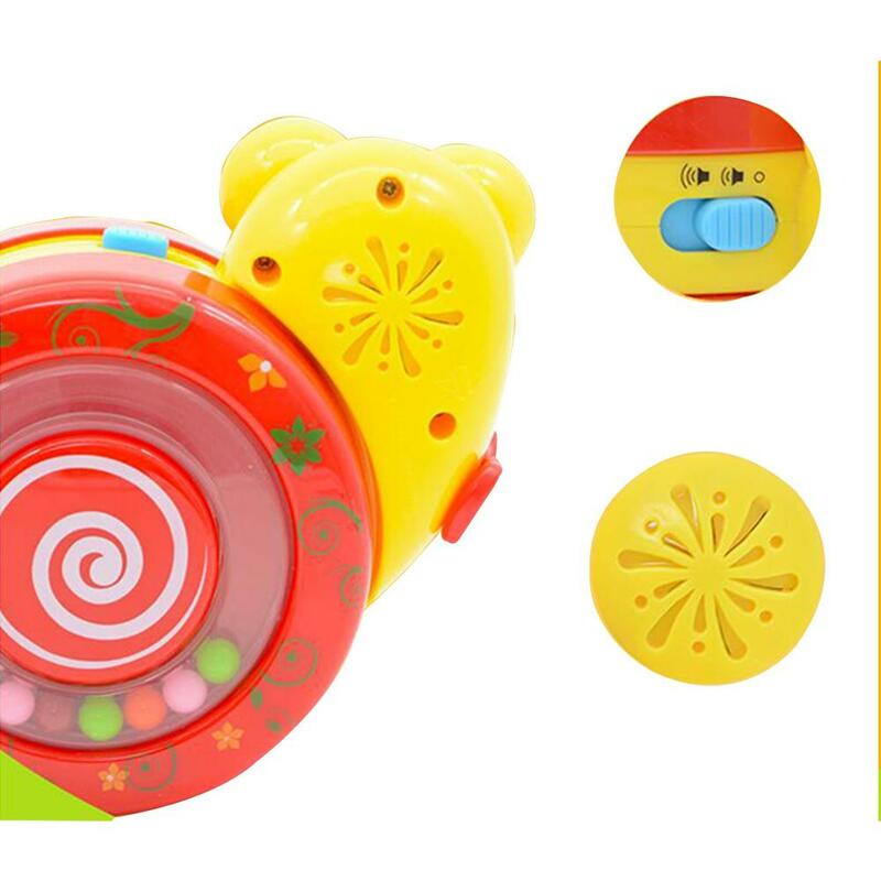 Kuulee – jouet d'escargot Tactile pour enfants de 1 à 3 ans, jouet électrique éducatif pour bébés