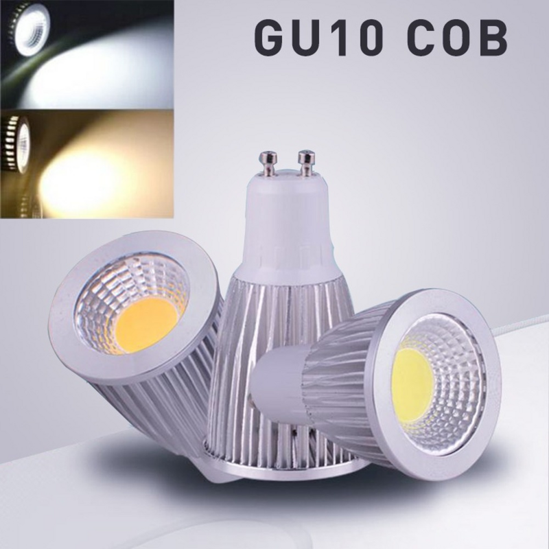 1 pz Super luminoso GU10 ha condotto le lampadine dimmerabili AC110v-220v 9w 12w 15w ha condotto la luce della lampada e27 gu5.3 e14 b22 (mr16 12v) ha condotto la lampadina del riflettore
