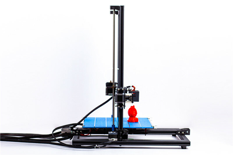A10 3D Drucker DIY LCD Bildschirm mit Beheizten Druck Bett 3D Drucker große druck größe 300*300*400mm