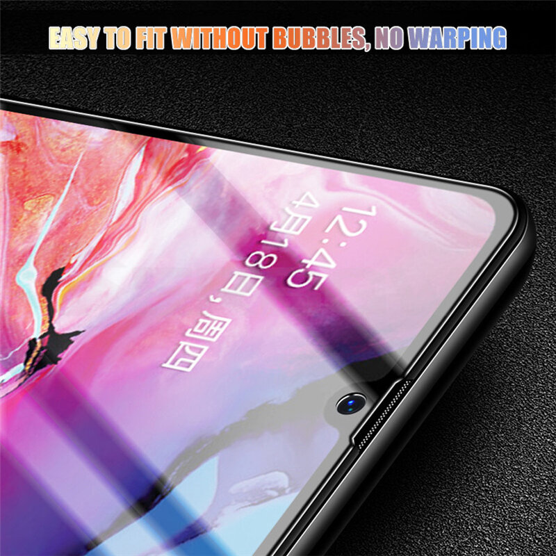 2PCS For Samsung Galaxy A20S Glass 9H Full Glue Tempered Glass Screen Protector For Samsung Galaxy A20S Glass For Samsung A20S