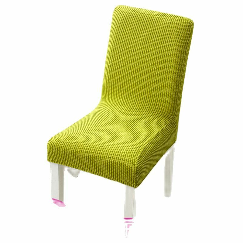 Funda elástica moderna para silla de Navidad, cubierta de asiento antisuciedad extraíble, elástica, E028