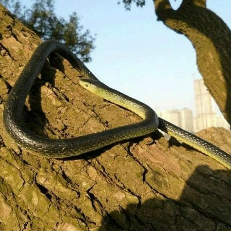 Kuulee 가짜 현실적인 뱀 살아있는 진짜 무서운 고무 장난감 장난 파티 농담 할로윈 시뮬레이션 전체 부드러운 고무 뱀