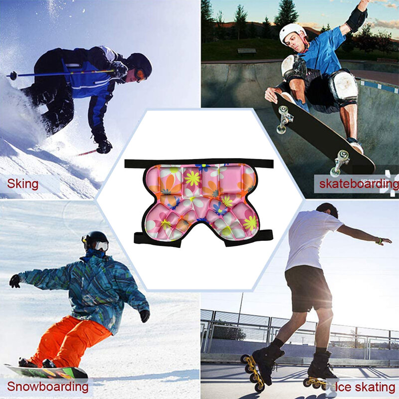 Protector de cadera de esquí para hombres, mujeres, adultos y niños, Almohadillas protectoras acolchadas para Skateboard, accesorios deportivos de invierno