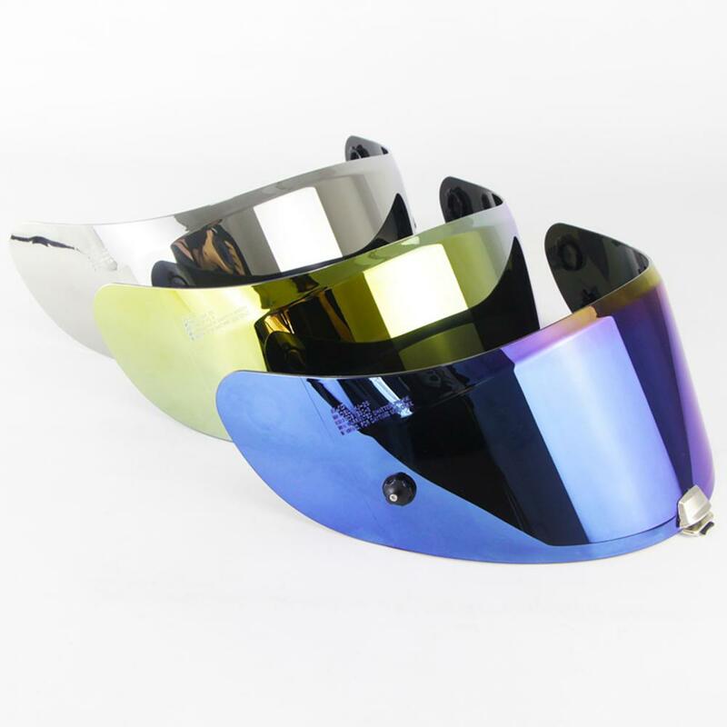 85% vendas quentes!!! Revo capacete viseira lente de proteção uv visão noturna seguro rosto cheio capacete da motocicleta lente para HJ-26 rpha11 rpha70