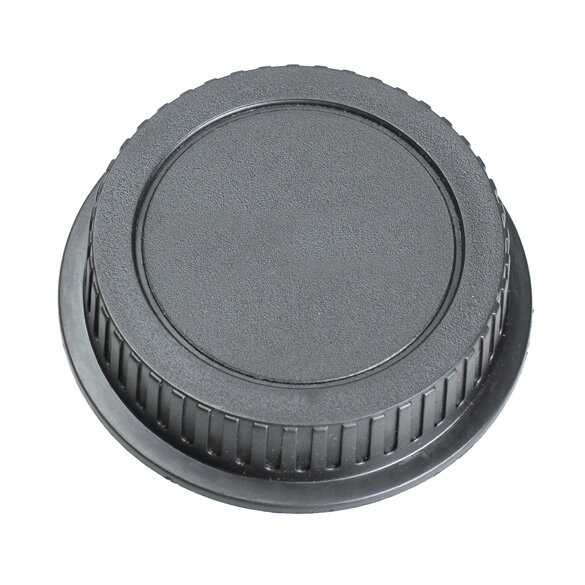 1pc tampa de lente traseira capa poeira plástico preto substituição para canon ef ES-S eos série lente montagem proteção acessório
