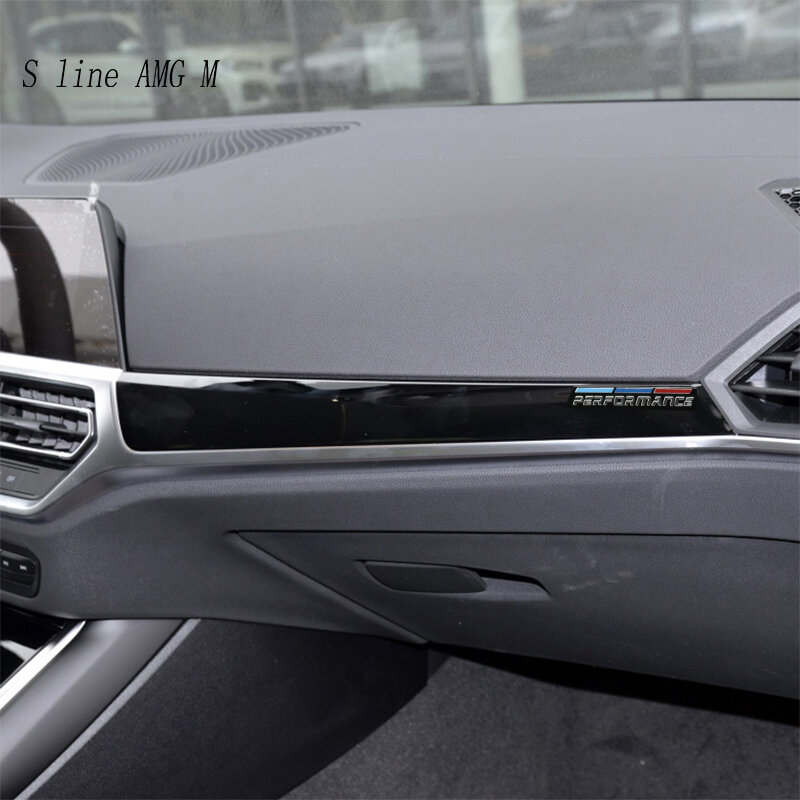 Para bmw série 3 g20 g28 carro instrumento de mesa painel quadro capa adesivos decoração guarnição estilo acessórios interiores automóveis