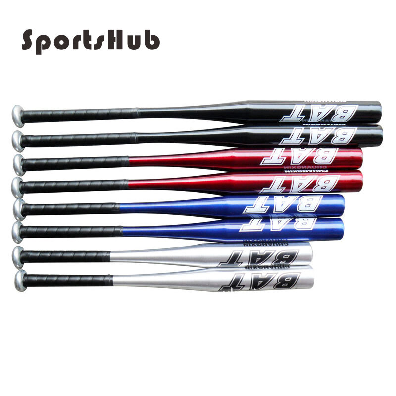 Sportshub bastão de beisebol e softbol de alumínio, bastão, opções de 20, 25, 28, 30, 32 e 34 polegadas, cs0007
