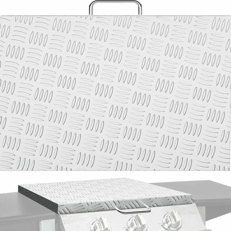 VEVOR 28/36-Inch Bratpfanne Deckel Aluminium Diamant/Carbon Stahl Schutz Durable Licht Tragbare W/Humanisierte Griff Einfach zu Reinigen BBQ