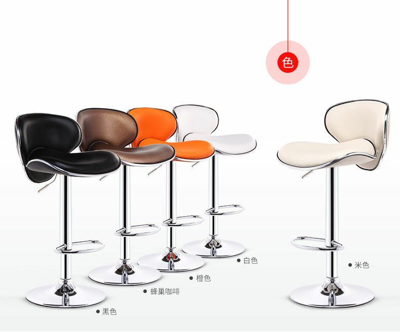 ใหม่เก้าอี้บาร์โมเดิร์นยุโรป Americal เก้าอี้บาร์ยกหมุนสูงเหยียบเก้าอี้ Leisure Coffee เก้าอี้ Стул Барный