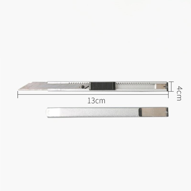 Stainless Steel Art Cutting Tool Paper Cutter Carving Tool Cutter Students Utility Knife Snap Retractable Knife Stationery