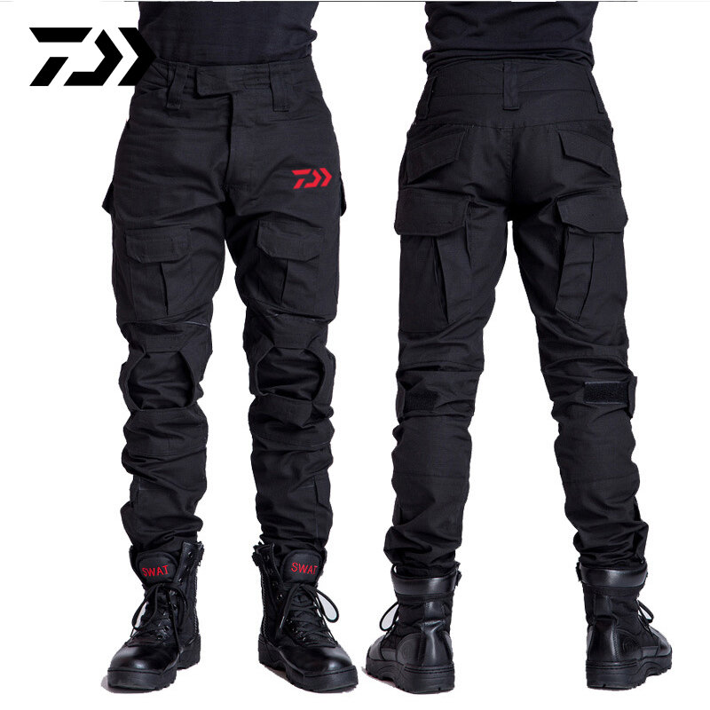 Daiwa Fishing Pants Outdoor Camping Hiking Suit Sport Wear Men Trousers Python Hiking Army Camouflage Suit Fishing Pants