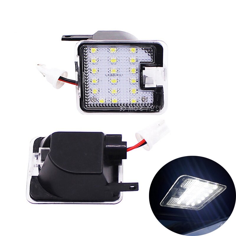 Car Led Side Mirror Light Rear View Mirror Welcome Light Puddle Light For Ford Kuga Focus