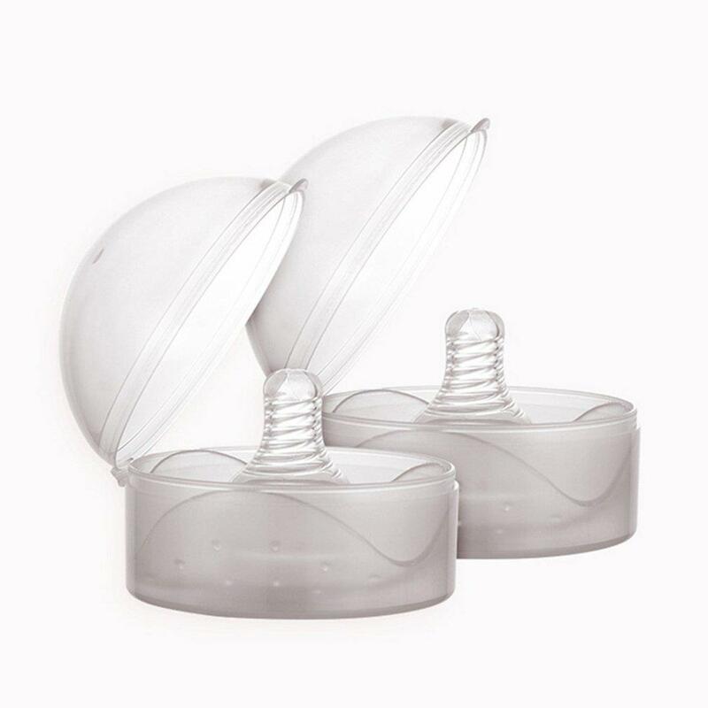 Segurança silicone almofada de enfermagem mamilo tyle teta de mama capa proteção esteira portátil prevenção derramamento almofada de mama para a amamentação