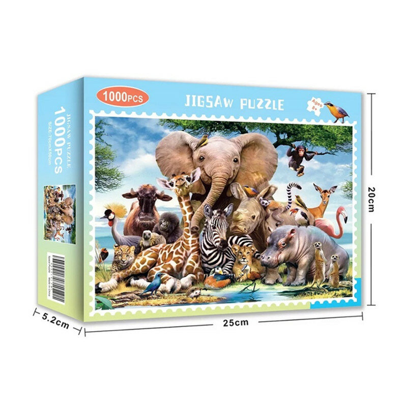 Hot Sale jigsaw puzzles 1000 pieces Assembling picture space travel Landscape puzzles toys for adults children kids home games