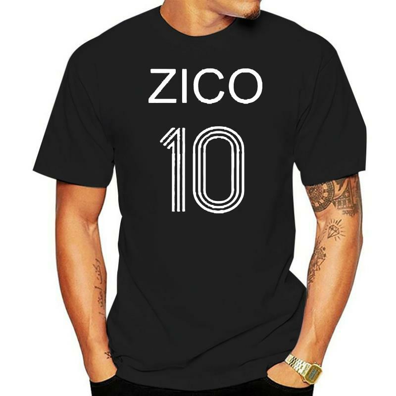 Zico T-shirt Brazilië Flamengo Udinese Legend Camiseta Kashima
