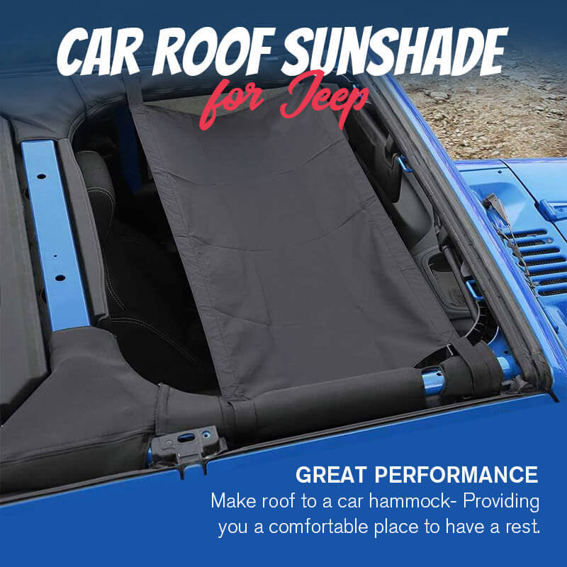 Pára-sol malha cobertura do carro telhado à prova de uv proteção net para jeep wrangler acessórios do carro estilo