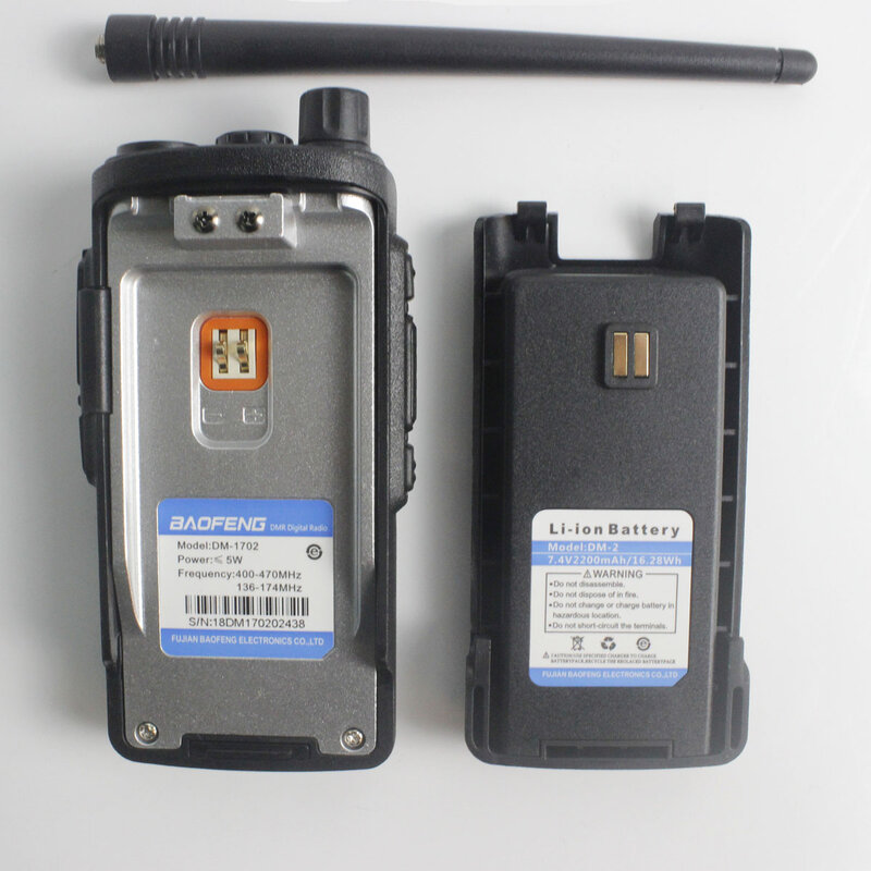 2021 Baofeng DM1701//DM-1702 GPS Walkie Talkie podwójny czas gniazdo DMR cyfrowy/analogowy wzmacniacz DMR aktualizacja DM-1801 DM-1701 Radio
