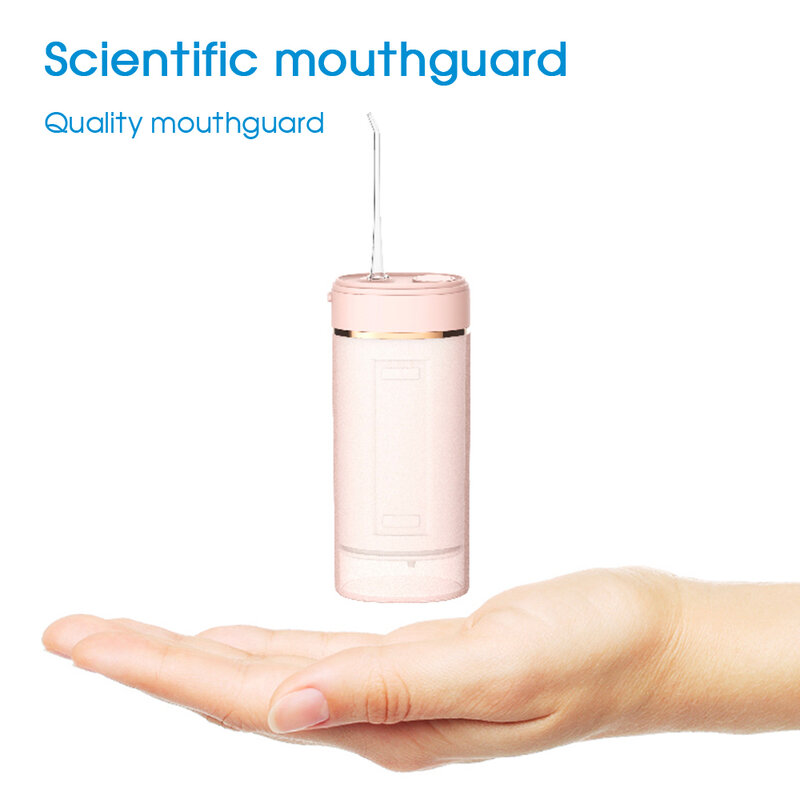 Boi usb recarregável portátil ajustável de alta frequência pulso adulto irrigador oral lavável 4 modos de fio de água para dentes