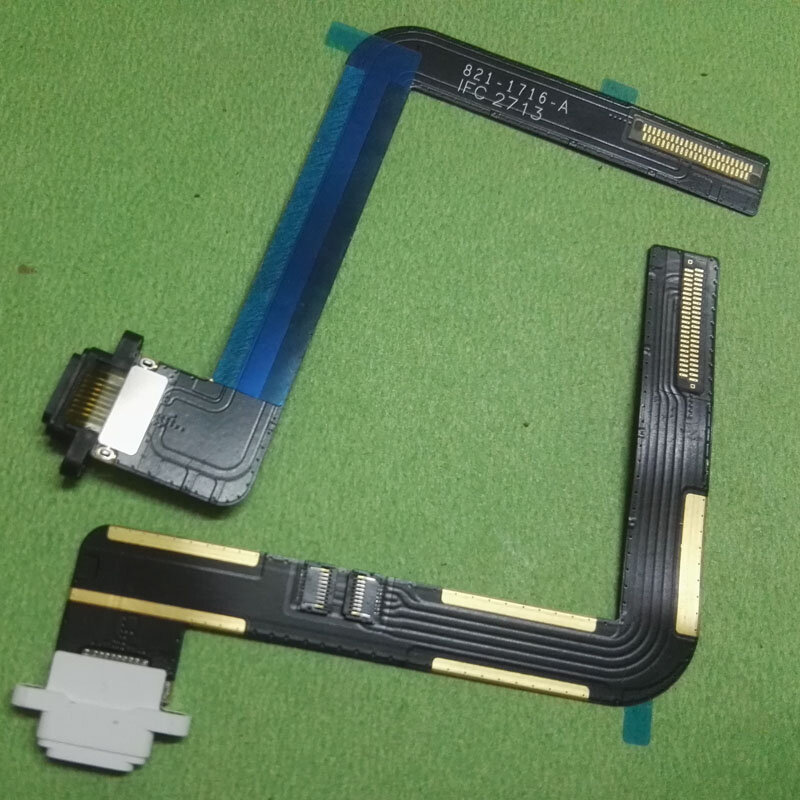 USB 충전 포트 플렉스 케이블 아이패드 5 아이패드 5 에어 A1474 A1475 A1476 충전기 독 플렉스 케이블 교체 부품, 10pcs
