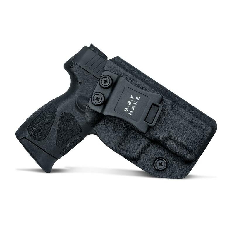 Étui pour pistolet IWB Kydex ajustement personnalisé: Taurus G2C 9mm & millénium PT111 G2 / PT140 pistolet-ceinture intérieure étui de transport dissimulé
