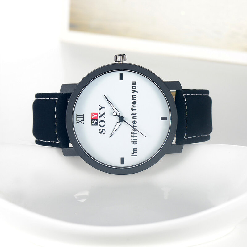 2020 apuramento meninos couro designer relógios masculino moda relógio de pulso soxy marca de luxo masculino relógio de quartzo venda itens montre homme