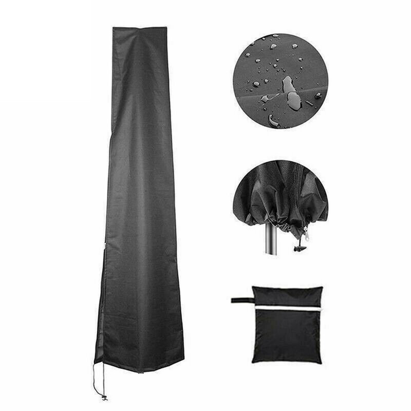 2 Meters: 200*30*50CM Outdoor Parasol Cover Rainproof Windproof Banana Umbrella Large Cover Umbrella Cover Straight Umbrella